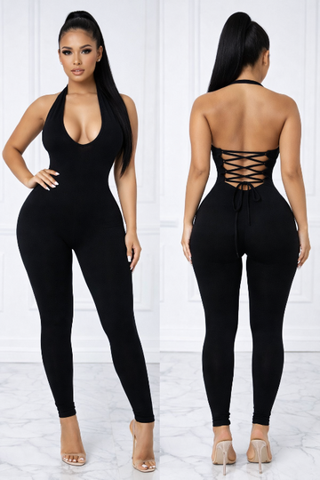 Silhouette Curve Jumpsuit