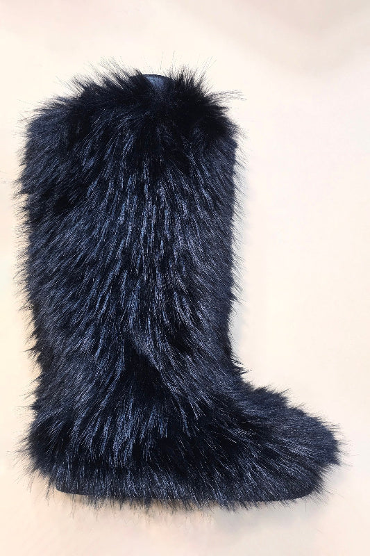 Furry Fur Fashion Ankle Boot