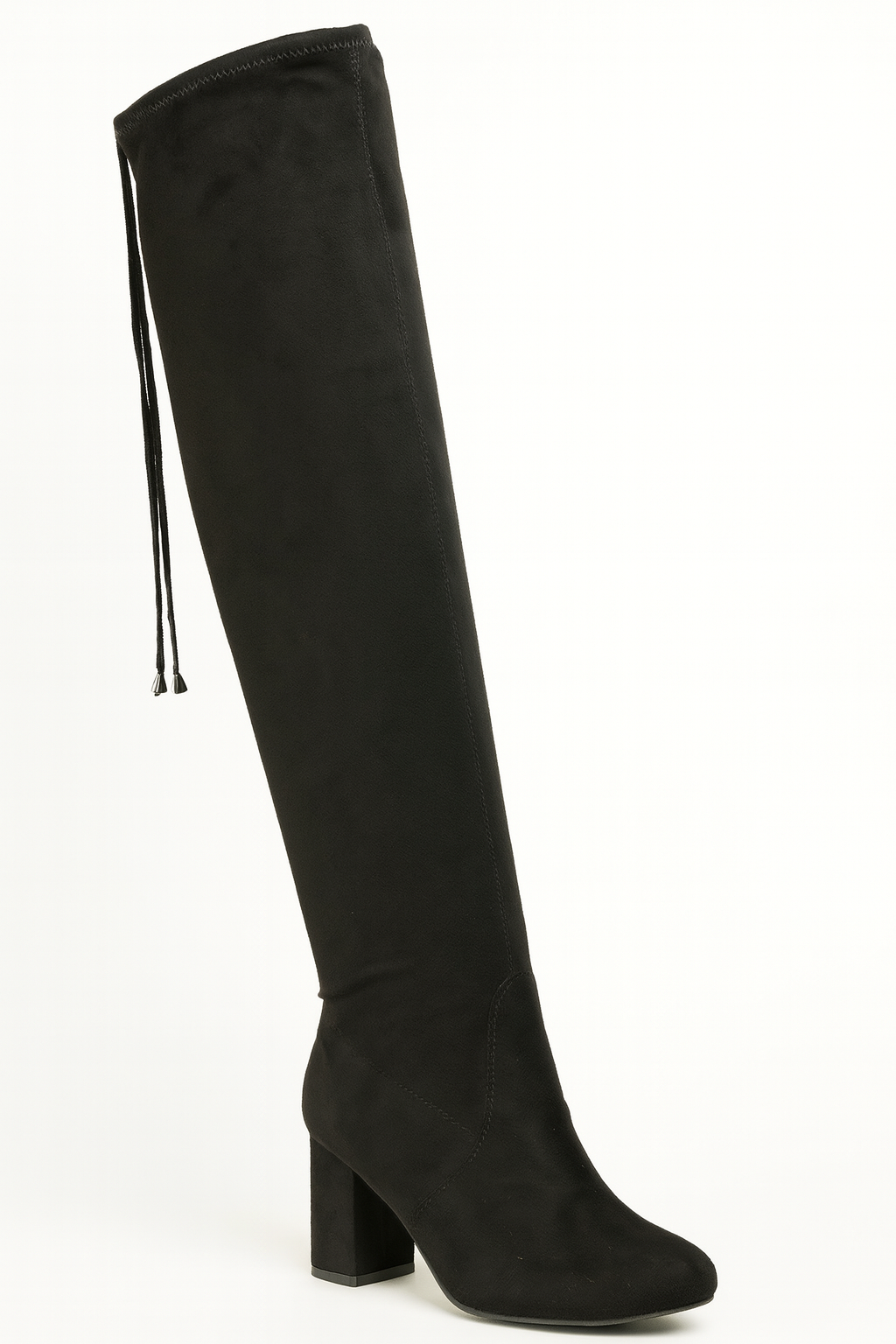 Suede Thigh High Boots