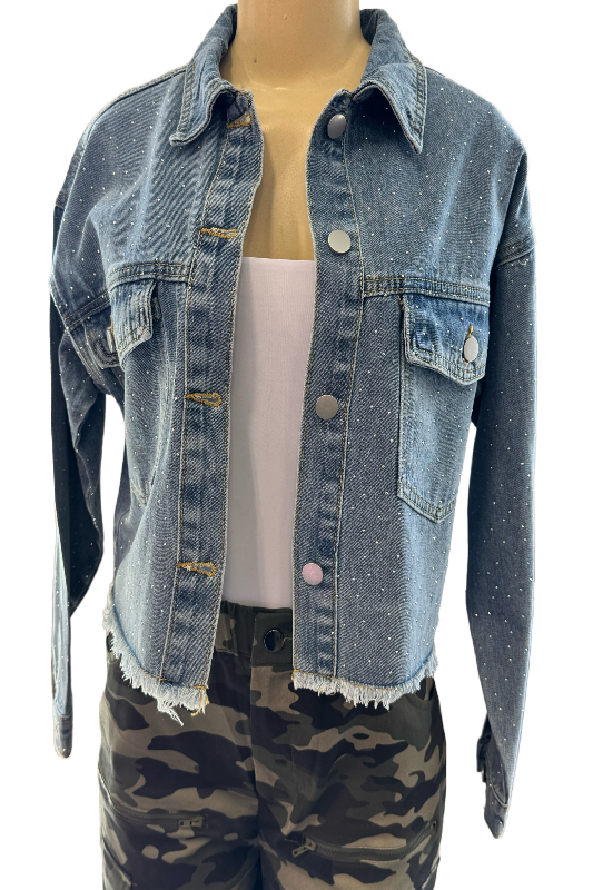 Denim Jacket with studs