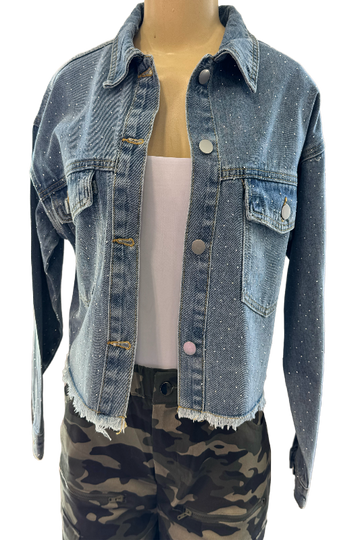 Denim Jacket with studs