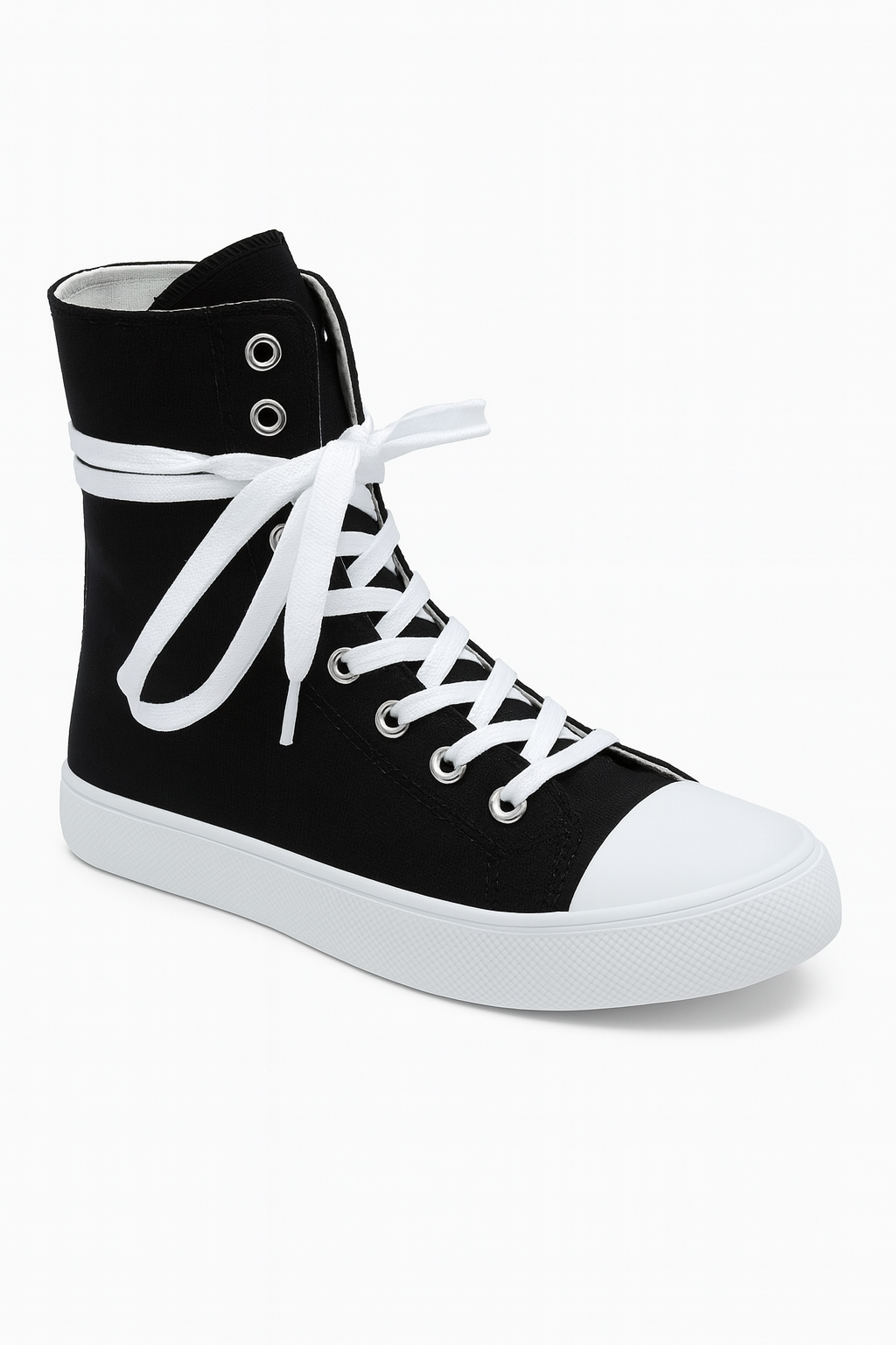 Lace Up High Top Sneaker