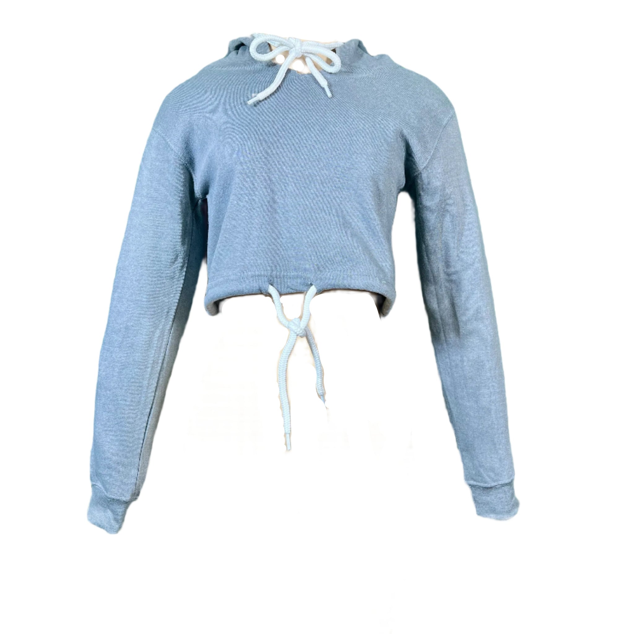 Enzyme Crop Top Fleece Hoodie