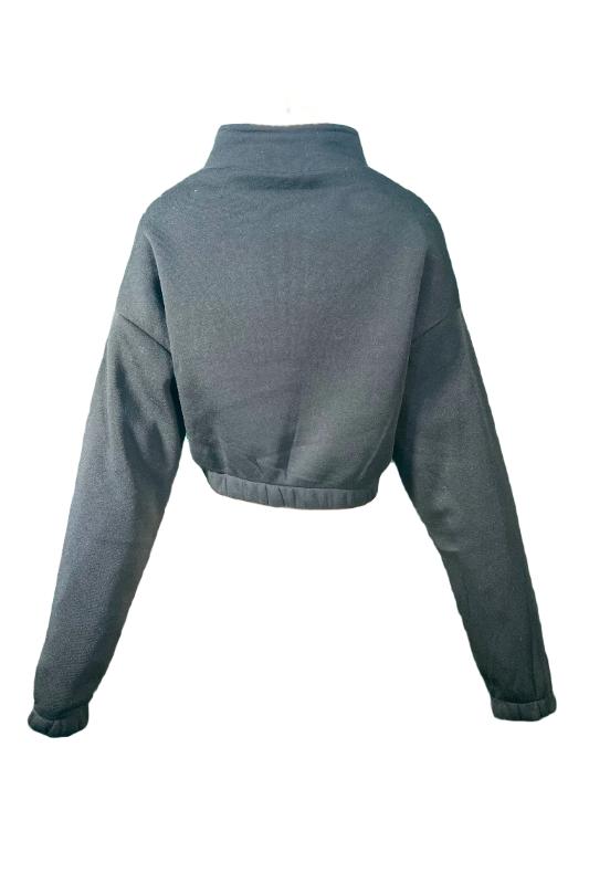 Fleece Fleece High Neck Quarter Zip Up