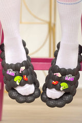 Open Toe Bubble Slides