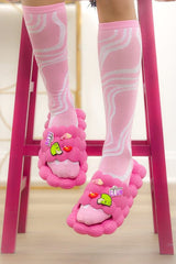 Open Toe Bubble Slides