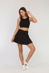 Varsity Pleated Tennis Skirt