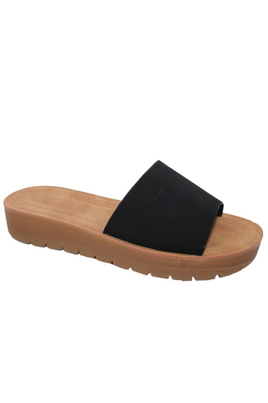 Bold Comfy Wedge Sandal