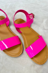 Patent One Band With Quarter Strap Sandal