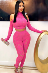 Long Sleeve Top and Pants Set