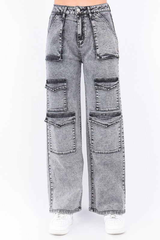 Buy Dark Blue Ripped Baggy Fit Denim Jeans Online | Tistabene - Tistabene