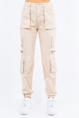 Cargo Pocket Slim Jogger Pants
