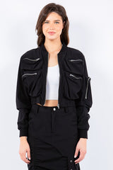 Multi Pocket Nylon Jacket