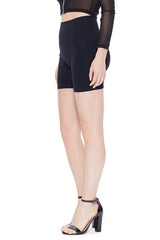 High Waisted Plain Short