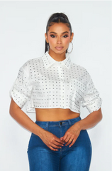 Stud Crop Shirts