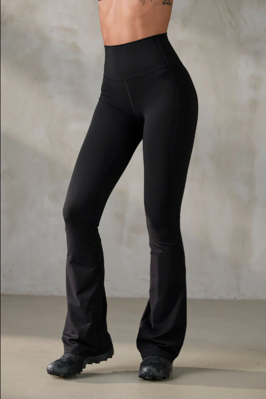 Nylon Flared Yoga Pants