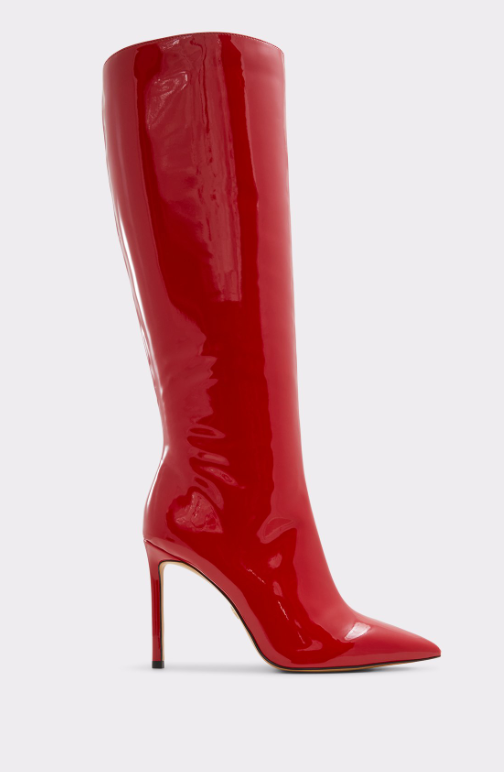 Shiny Surface Pointy Toe Pointy Heel Boots LEGEND FOOTWER INC