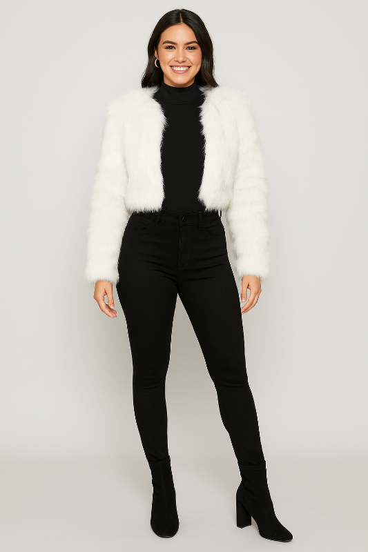 Fur Crop Jacket
