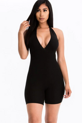 Bodycon Halter Romper