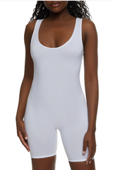 Scoop Neck Tank Jumpsuit