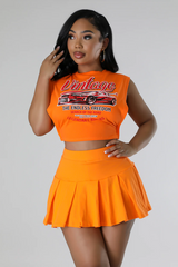 Vintage Open Side Top