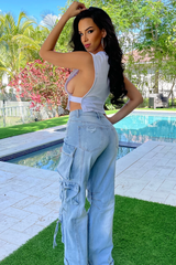 Vintage Open Side Top