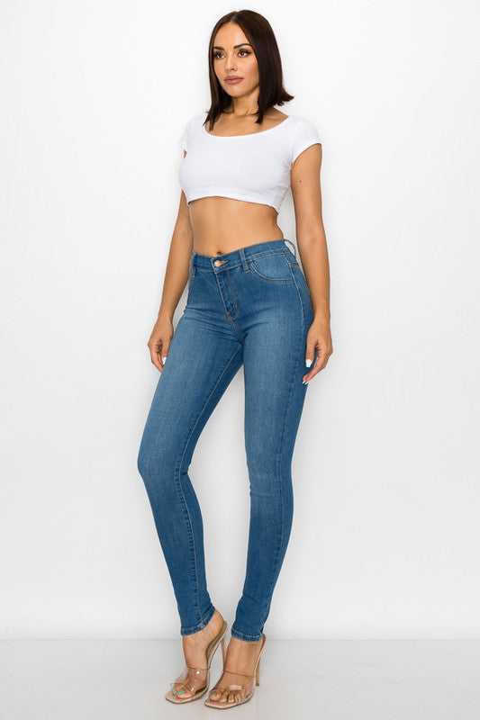 High Rise Skinny Jean