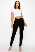 Elevate your wardrobe with our High Rise Black Skinny Jeans from Got the Look. 