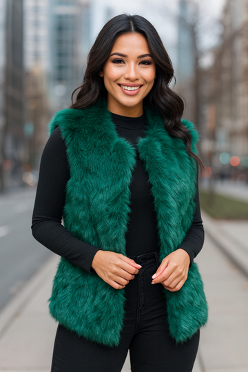 Faux Fur Vest