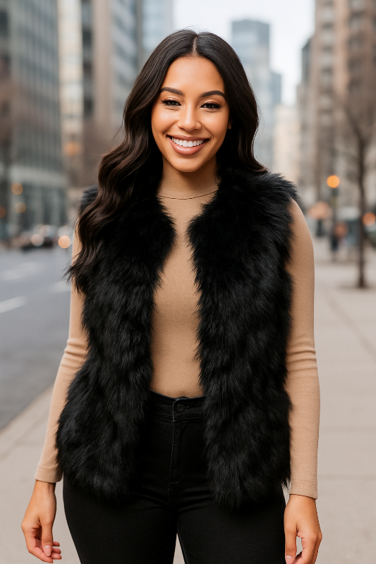 Faux Fur Vest