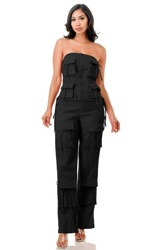 Pocket Tube Top and Pant Set