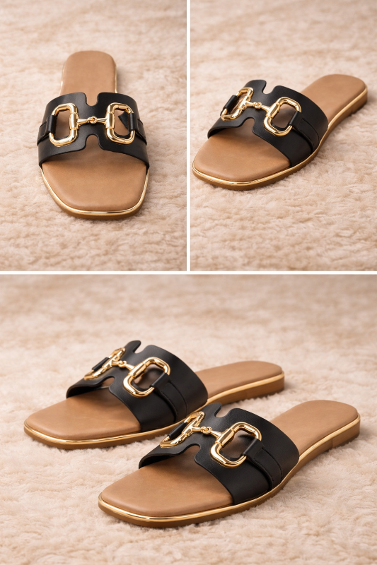 Flat Slide Sandal