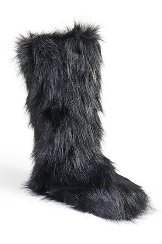 Fuzzy Fur Boots