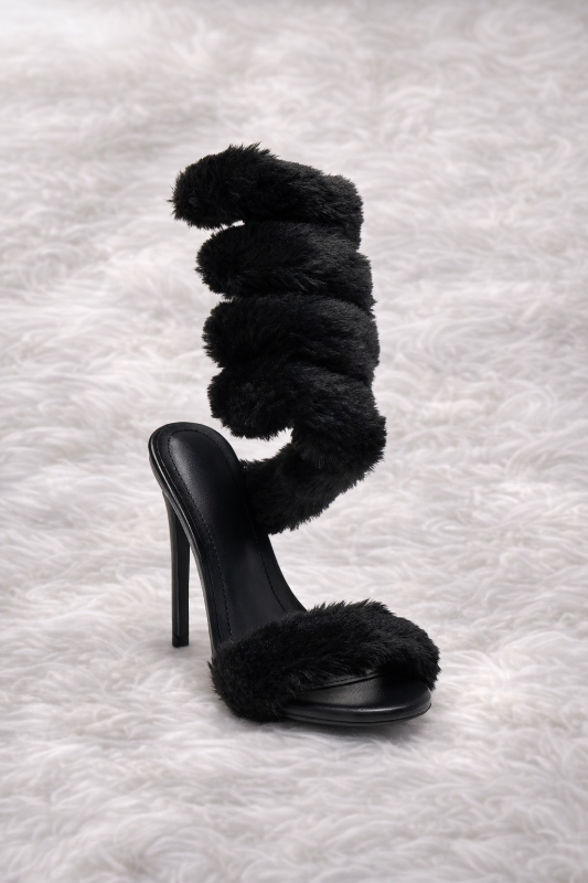 Glam Fur Stiletto