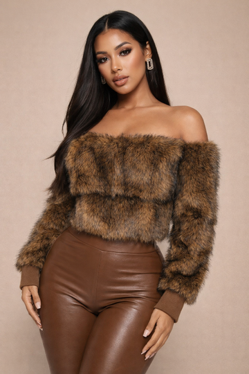 Midnight Fur Muse Top