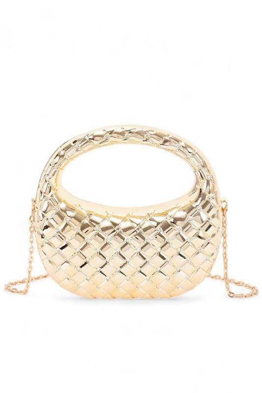 Metallic Acrylic Handbag