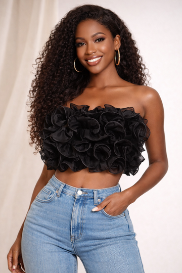 Ruffle Tube Top