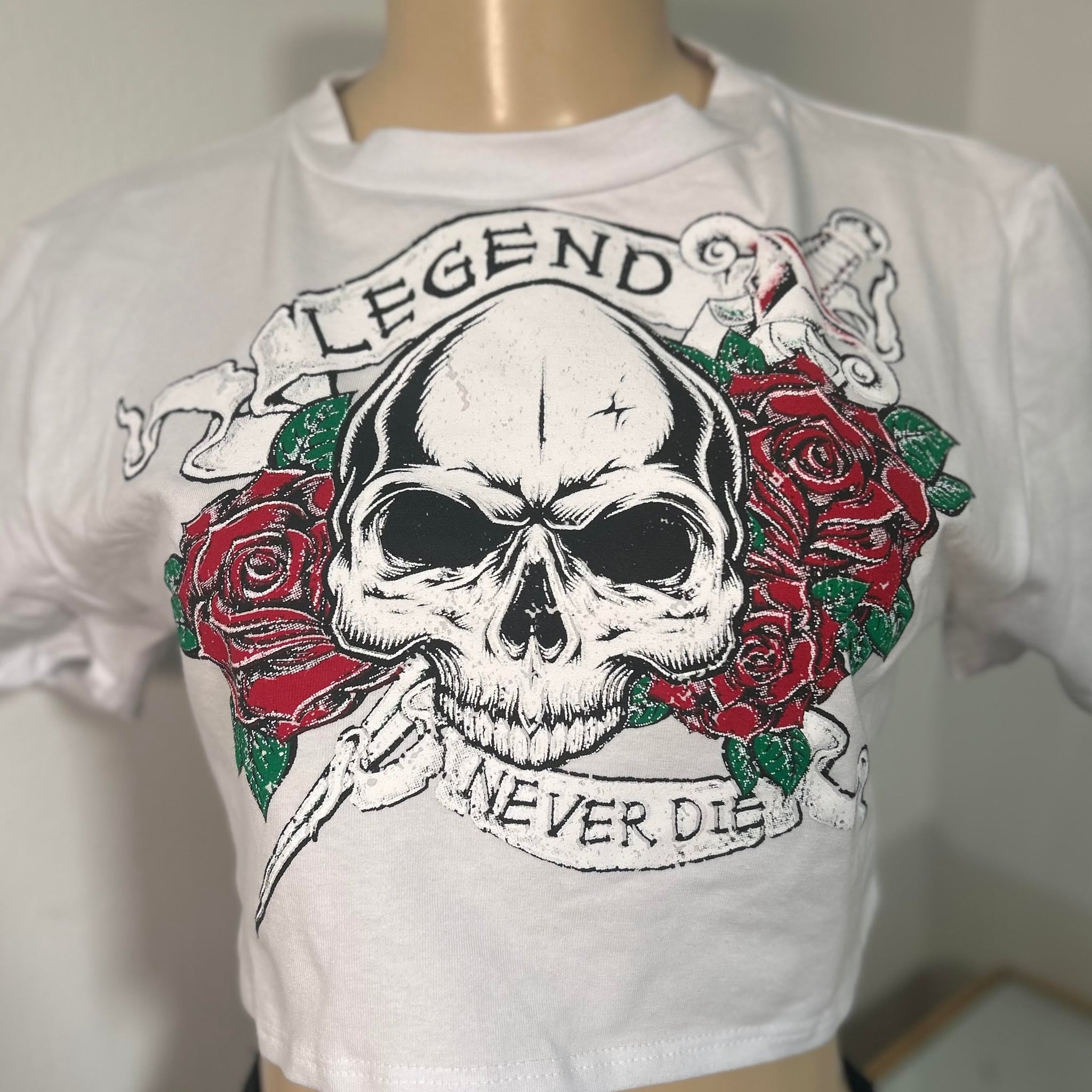 "Legends Never Die" Graphic Top