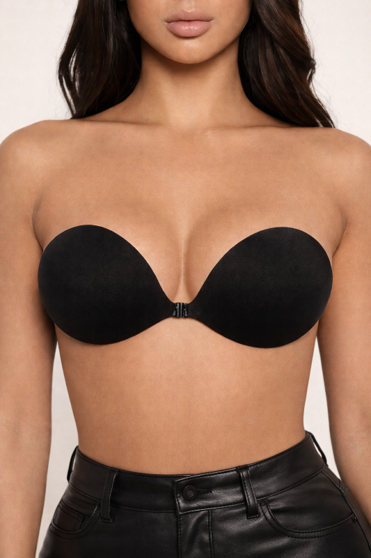 Stay confident and comfortable with the Girl Secrets Seamless Sticky Bra