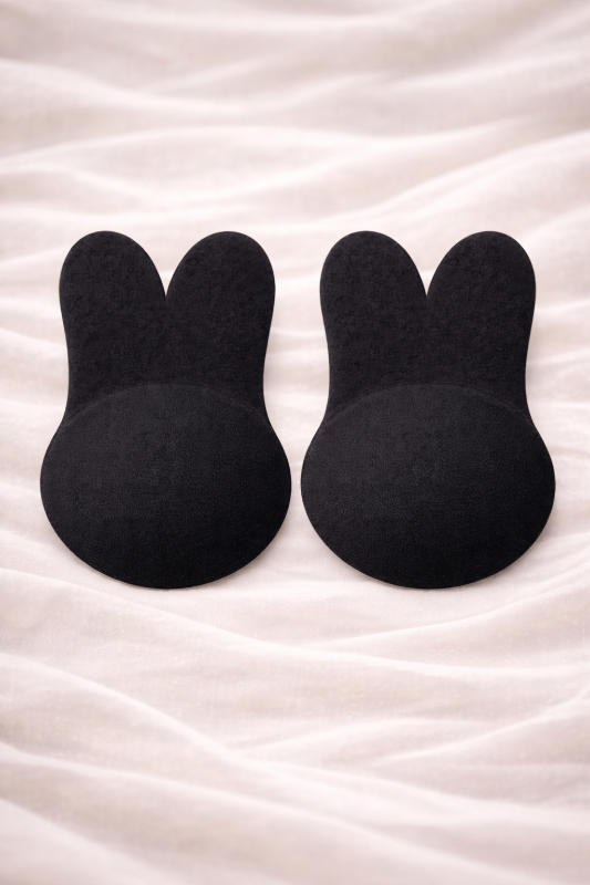 Elevate your confidence with Girl Secrets' playful Bunny Ear Nipple Cover &amp; Lifter—the bold 