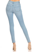 High Rise Skinny Jean with Fake Front Pockets ENCORE JEANS.CORP