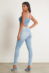 High Waist Classic Skinny Jean