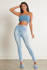 High Waist Classic Skinny Jean