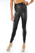 Faux Leather High Waisted Leggings FASHION LOVE