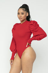 Ruffle Long Sleeve Bodysuit