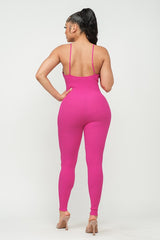 Shell Bust Tank Jumpsuit