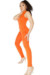 Sleeveless Long Jumpsuit