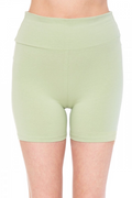 High Waist Knit Bike Short AMBIANCE APPAREL