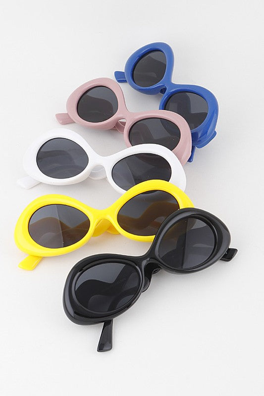 Cartoon Bubble Round Sunglasses