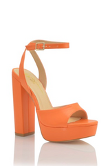 Thick Platform Chunky Ankle Heels